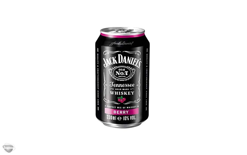 Jack Daniel's Whiskey mixed with Berry 0,33l EINWEG